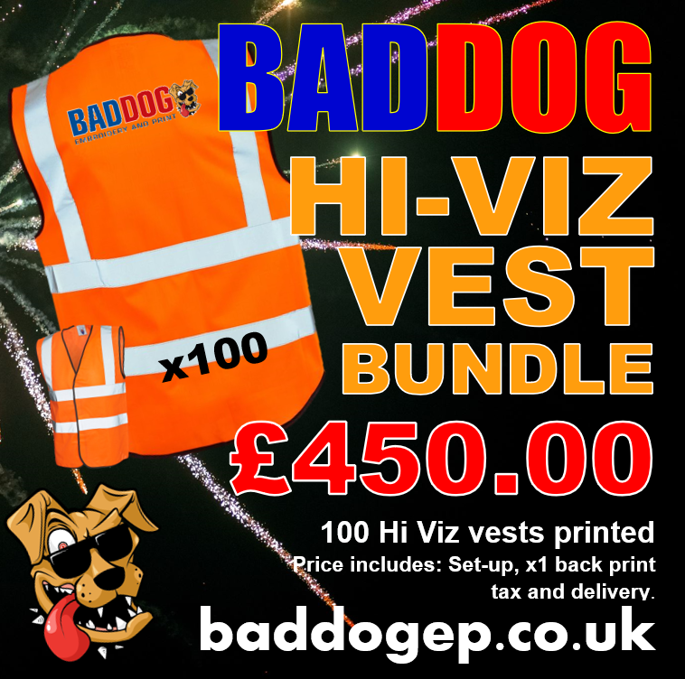 HI VIZ VEST BUNDLE X100