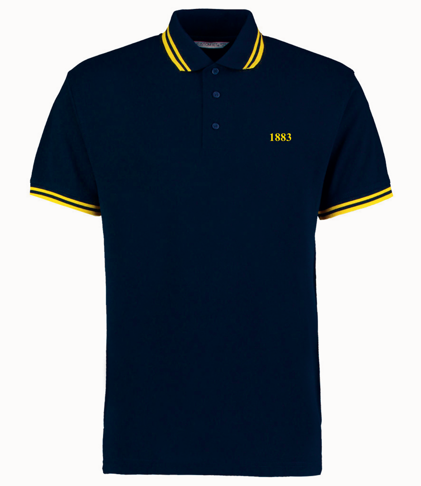 1883 Tipped Polo Various Colours - S - 3XL