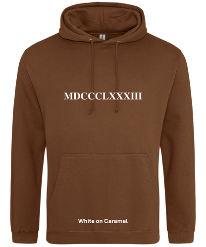 1883 Numerals Hoody - XS - 3XL