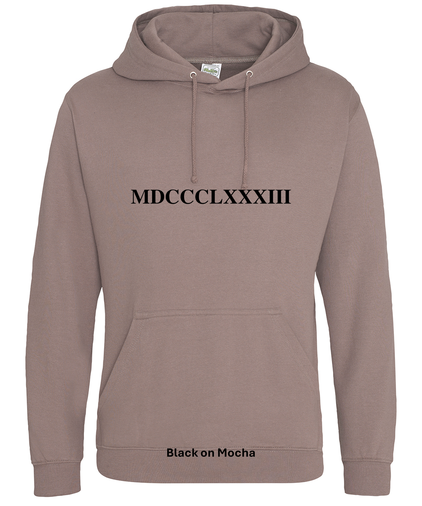 1883 Numerals Hoody - XS - 3XL