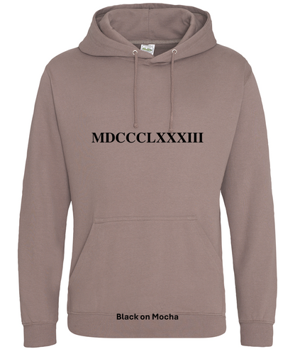 1883 Numerals Hoody - XS - 3XL