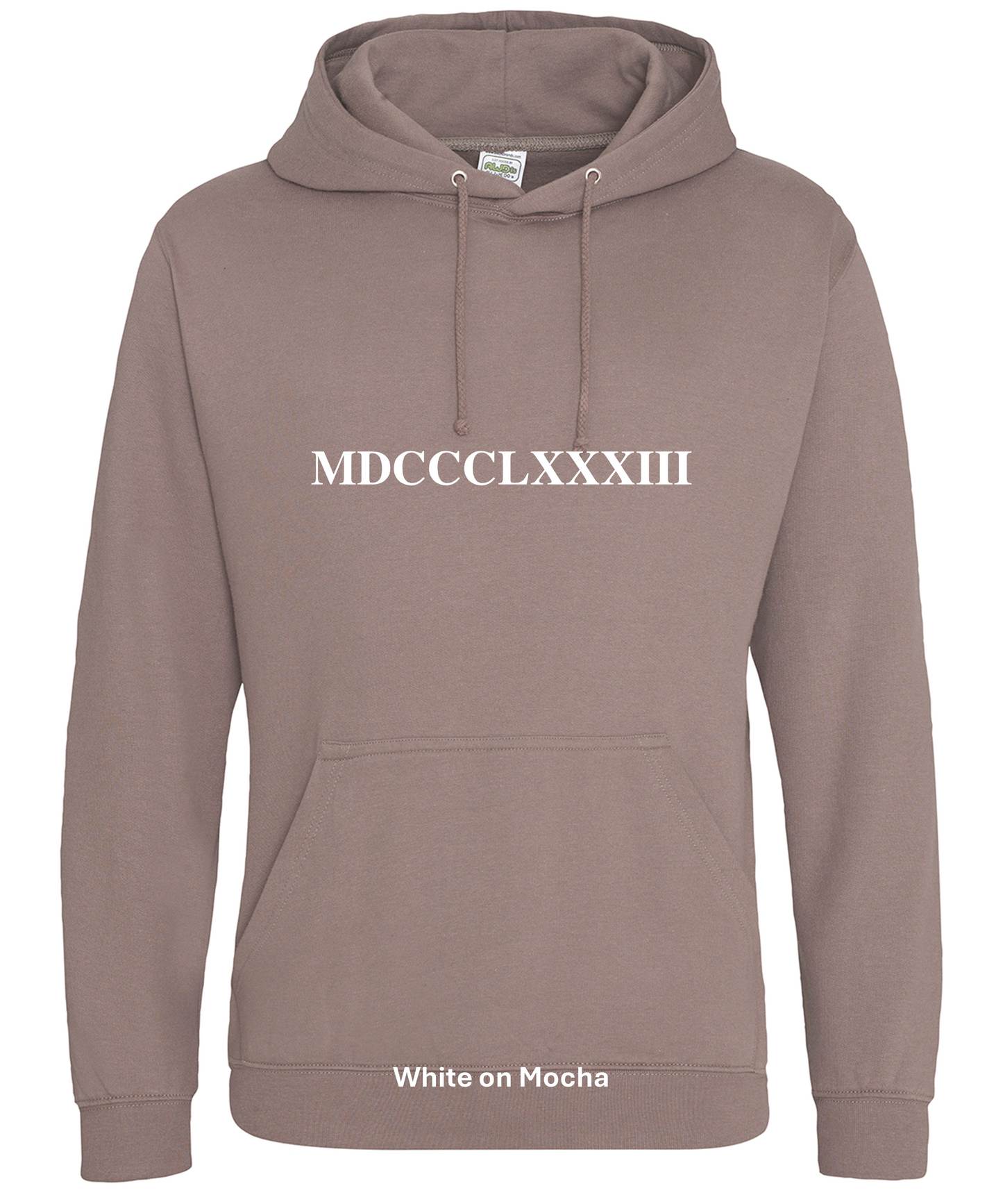 1883 Numerals Hoody - XS - 3XL