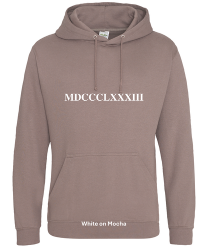 1883 Numerals Hoody - XS - 3XL