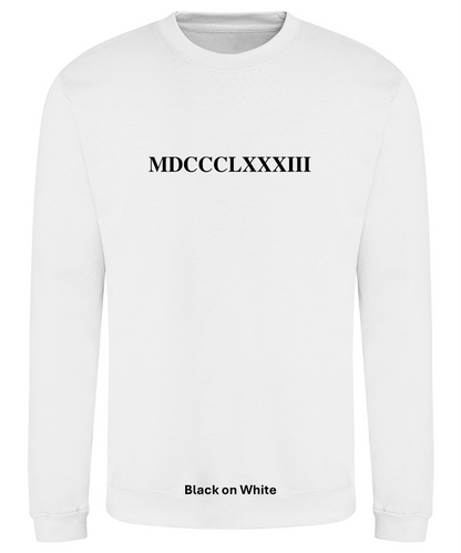 1883 Numerals Sweat - XS - 2XL
