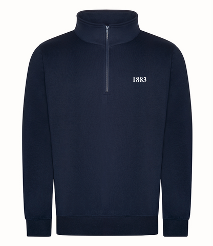 1883 Quarter Zipped Sweat - S - 4XL