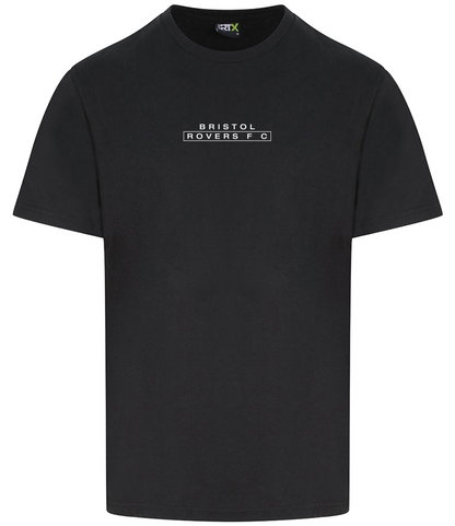 Bristol Rovers - Straight Block Black/White (XS-6XL)