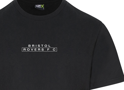 Bristol Rovers - Straight Block Black/White (XS-6XL)