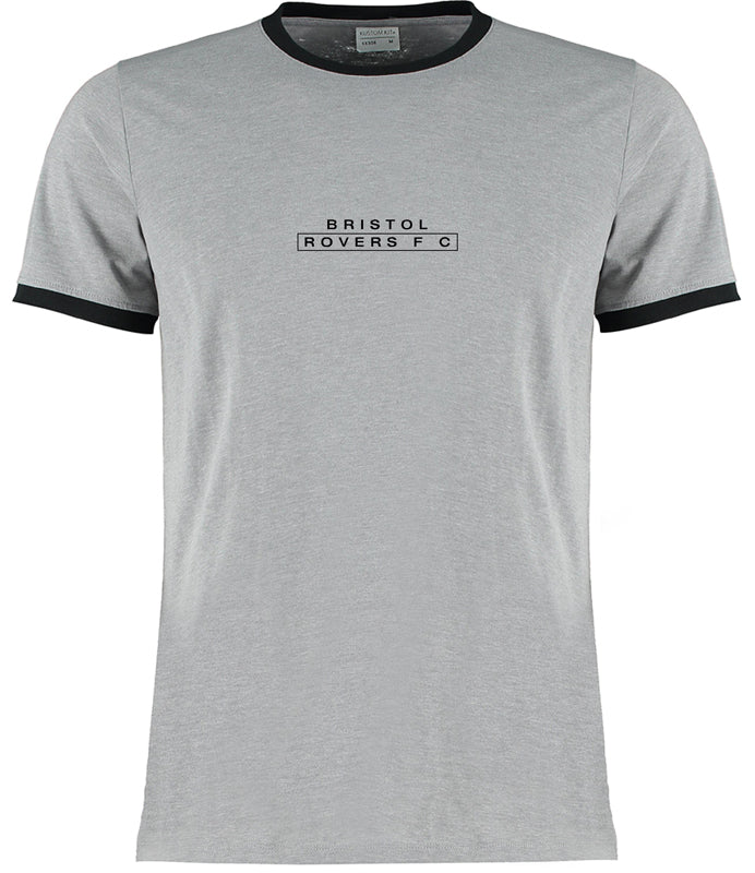 Bristol Rovers - Straight Block Grey/Black (S-2XL)