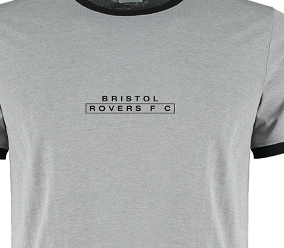Bristol Rovers - Straight Block Grey/Black (S-2XL)