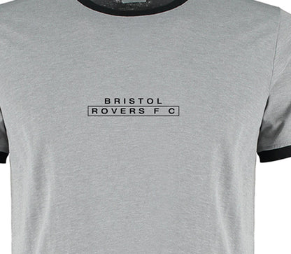 Bristol Rovers - Straight Block Grey/Black (S-2XL)