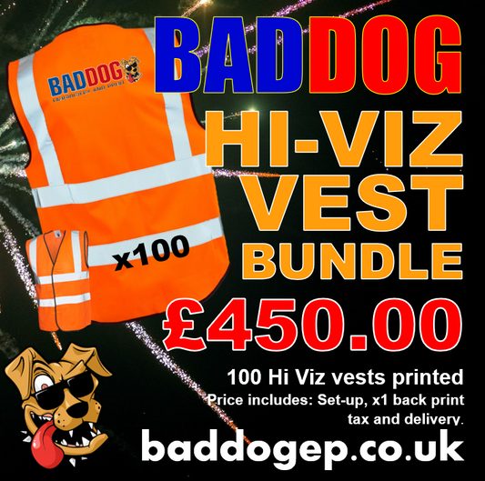 HI VIZ VEST BUNDLE X100