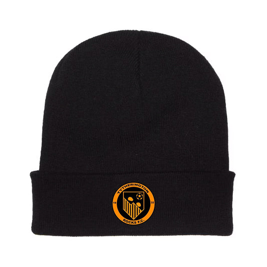 TRFC Black Branded Beanie