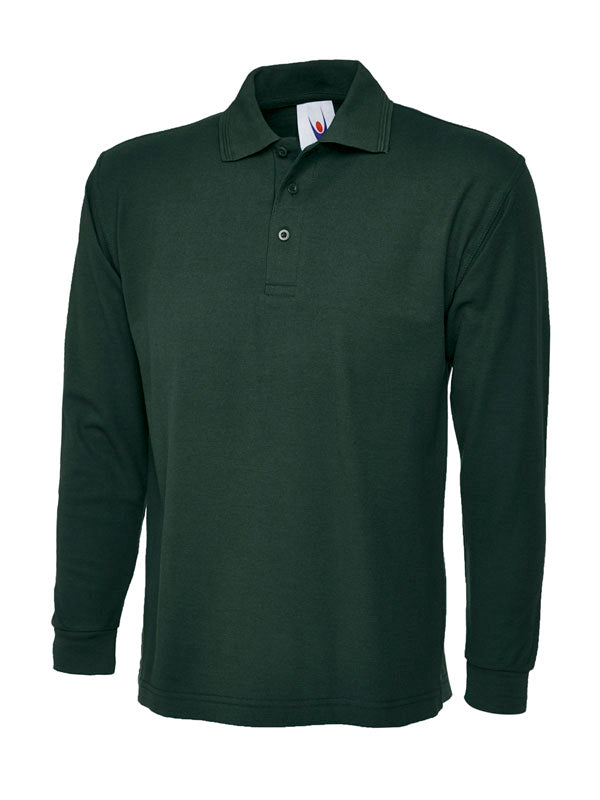 Longsleeve Pique Poloshirt - UC113 (XS-4XL)
