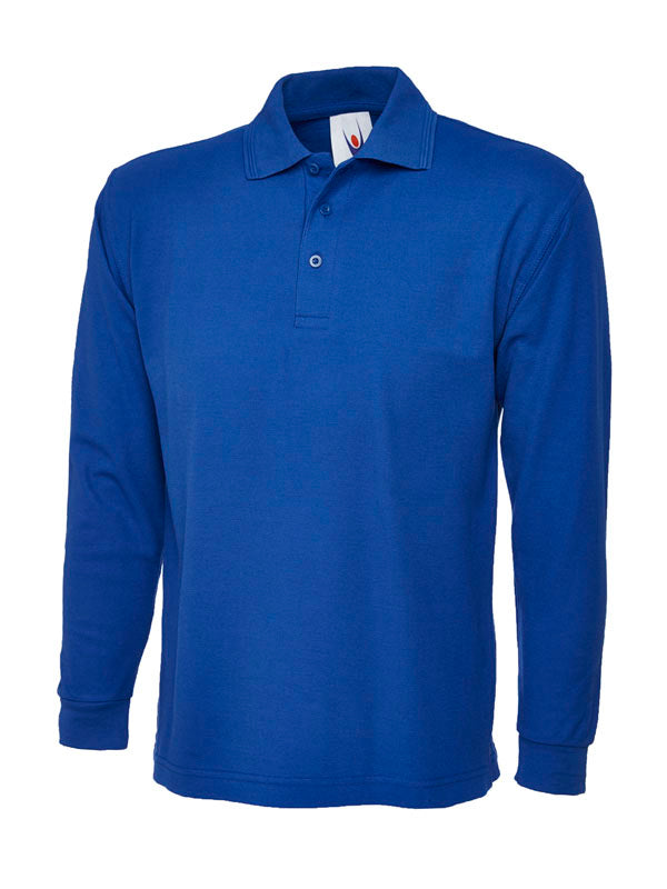 Longsleeve Pique Poloshirt - UC113 (XS-4XL)
