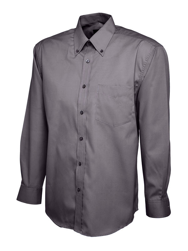Mens Pinpoint Oxford Full Sleeve Shirt - UC701