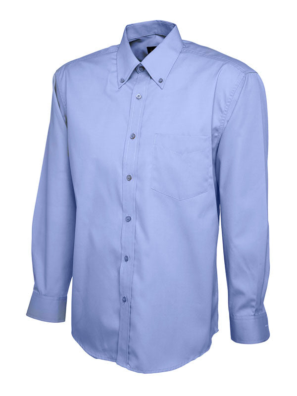 Mens Pinpoint Oxford Full Sleeve Shirt - UC701