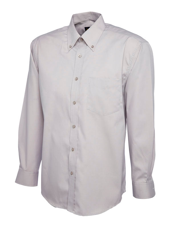 Mens Pinpoint Oxford Full Sleeve Shirt - UC701